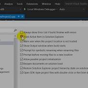 How To Locate A File In Solution Explorer In Visual Studio