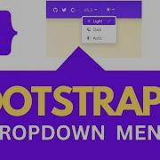 Bootstrap 5 Drop Down Menu