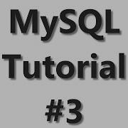 MySQL Tutorial 3 Insert Update And Delete