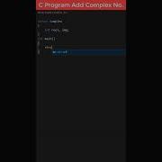 C Program Add Tow Complex Numbers Shorts