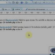 PHP Include Require FUNCTIONS