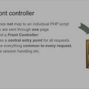 001 Create A Central Entry Point To The Framework The Front Controller