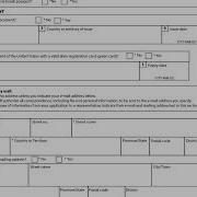 IMM 5257e Visa Form Sample Temporary Resident Visa TRV For Canada