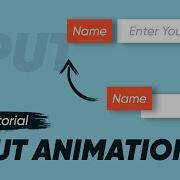 Input Animation Using Html CSS CSS Label Float Animations