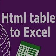 Html Table To Excel