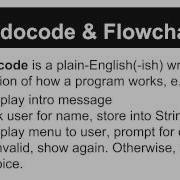 Day 04 Part 01 Algorithms Structures Pseudocode Flowcharts