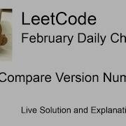 Daily Leetcode 696 Feb 25 2022 165 Compare Version Numbers