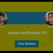 Javascript Events 101