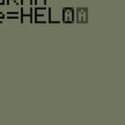 The HELLO WORLD Program For TI 83 84