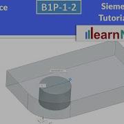 Siemens NX Tutorial User Interface Edge Blend Simple Hole By Snap Points Or Dimensions