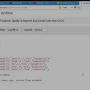 Oracle Live SQL SQL Worksheet 2