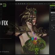 Character Creator 3 Tutorial Fixing Visual Defects Part 1 Mesh Editing