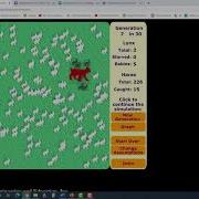 Predator Prey Simulation