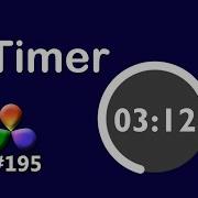 DaVinci Resolve Tutorial How To Create A Timer