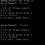 Scanf Specifier