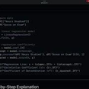 Line Of Best Fit And Correlation Python Coding Lab Statistics Lab