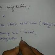 Conversion Of String To Stringbuffer In Java