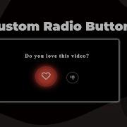 Custom Radio Button Design Using Html And Css No Javascript Use