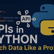 How To Work With APIs In Python Fetch Data Like A Pro