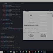 Python Tkinter Video Tutorial Video 6 Tkinter Gui And Sqlit3