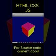 3D Cube Animation Using HTML CSS Short 3danimated 3dcube 3danimatedeffects Shortsfeed