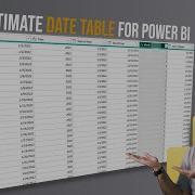 Ultimate Date Table For Power BI