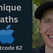 Unique Paths Leetcode 62 Dynamic Programming Python