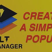 Unity Bolt UI Manager Tutorial 3 How To Create A Simple Popup UI