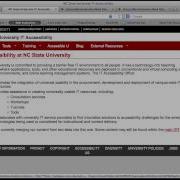Using The Web Evaluation Tools Bookmarklet To Test For ARIA Landmarks