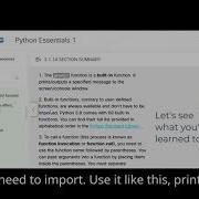 A Guide To Python Essential 1 Module 2 Section 1