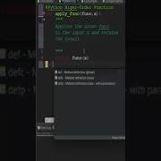 Python Higher Order Function Shorts Python Programming Learning