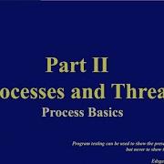 Concurrent Computing Part II Processes 1 3