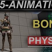 Unreal5 Blueprints физика основанная на костях и суставах персонажей