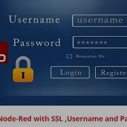 Secure Node Red With SSL Username And Password