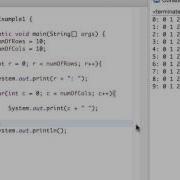 Nested Loops In Java