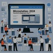 MicroStation 2024 Tutorial For Beginners Part 1