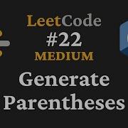 Generate Parentheses LeetCode 22 C