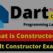 Default Constructor In Dart Programming Example Urdu Hindi Object Oriented Programming Class 22