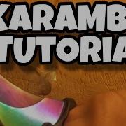 How To Learn Basic Karambit Trick Easy 1