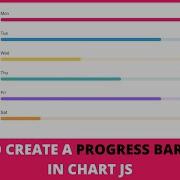 How To Create A Progress Bar Chart In Chart JS