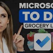 How To Use Microsoft To Do Grocery Shopping List And Much More