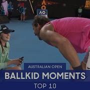 Top 10 Ballkid Moments Ever Australian Open