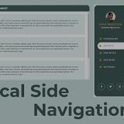 Vertical Side Navigation Bar Using HTML CSS And Javascript SideBar Menu