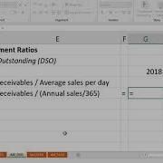 Calculate The Days Sales Outstanding In Excel PART 02 IVA Works