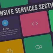 Responsive Services Section Using Html CSS Our Services Website Page Design