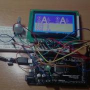 Arduino Testing A KS0108 GLCD Using The OpenGLCD Demo
