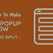 UE5 Tutorial Basic Popup Menu