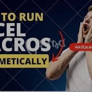 How To Run Excel Macro Without Opening Excel By Using VB Script
