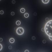 Fly Through Fast Ticking Clocks Run Out Of Time Deadline Concept 4K Moving Wallpaper Background
