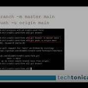 Rename Your GitHub Master Branch To Main Wtih Alina Lodahl